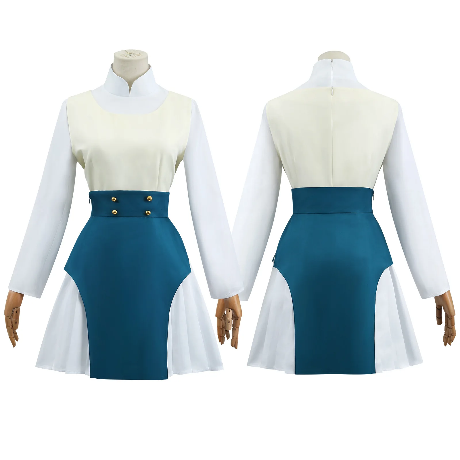 Mei Ким анок Takanashi Косплей Медуза не может плавать ночью анимационный жакет парик