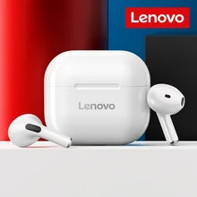 Lenovo LP40 Wireless Headphone TWS Bluetooth 5.0 Earphones Dual Stereo Noise Reduction Bass Headset Touch Control Earbuds 300mAH