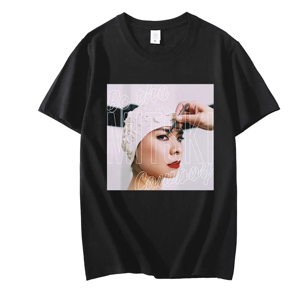 

Singer Mitski Be The Cowboy Poster Music Album Print T Shirt Pure Cotton Creative Trending Vintage Cool T-shirts for Unisex