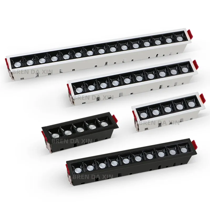 Приглушаемый светильник с антибликовым покрытием встроенный потолочный лампа