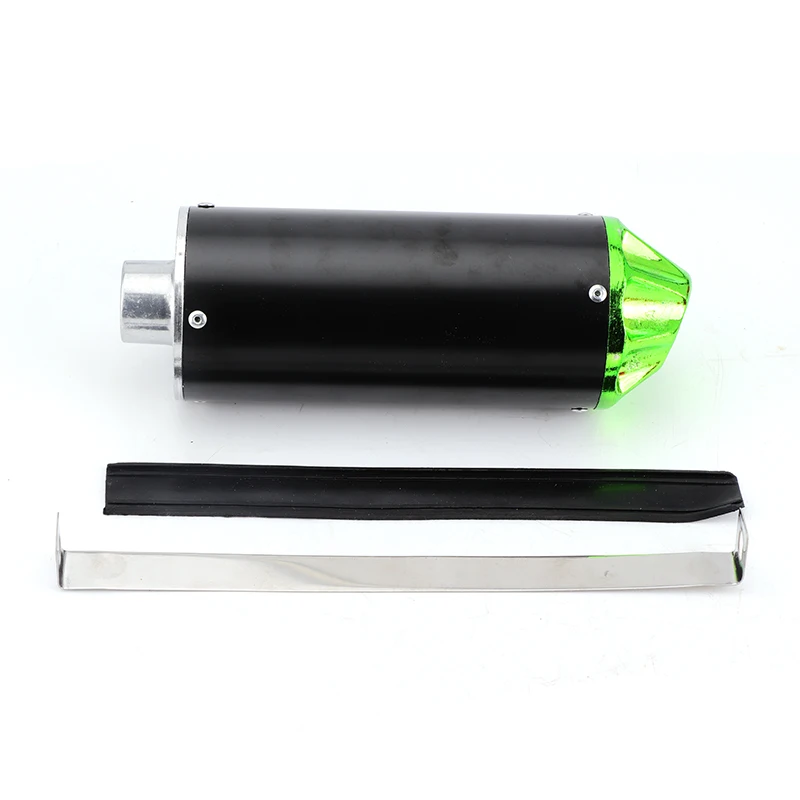 

28mm motorcycle exhaust muffler pipe adjustable exhaust nozzle muffler for 50cc-160cc mud pit bicycle scooter ATV Quad