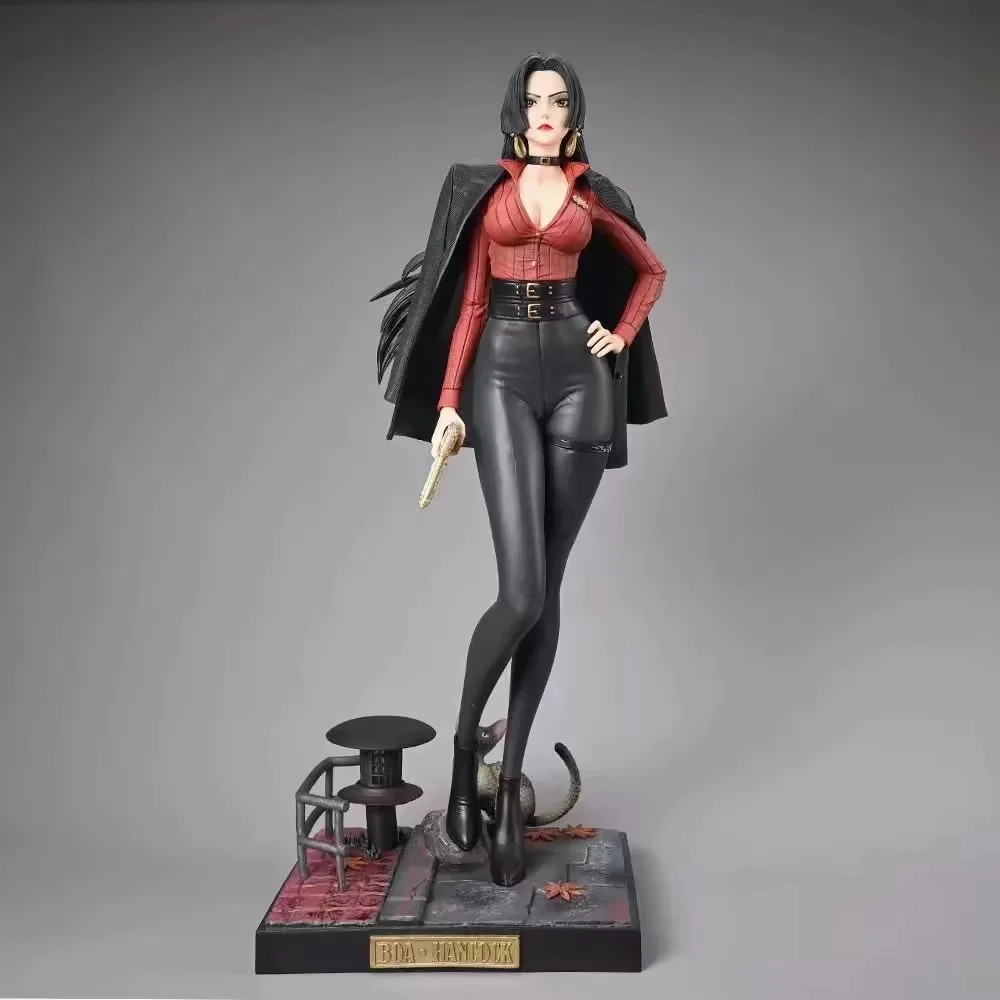 

Аниме One Piece Boa Hancock красный костюм Ver. 1/4 GK ПВХ экшн-фигурка Сексуальная Девушка Статуя Коллекционная модель светящиеся игрушки кукла 50 см