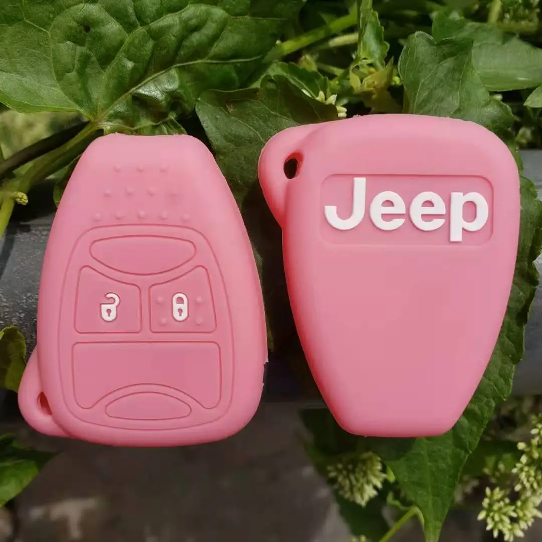 Чехол для ключа Jeep Liberty Commander Patriot Compass Grand Cherokee Wrangler Chrysler Sebring Dodge Avenger | Автомобили и