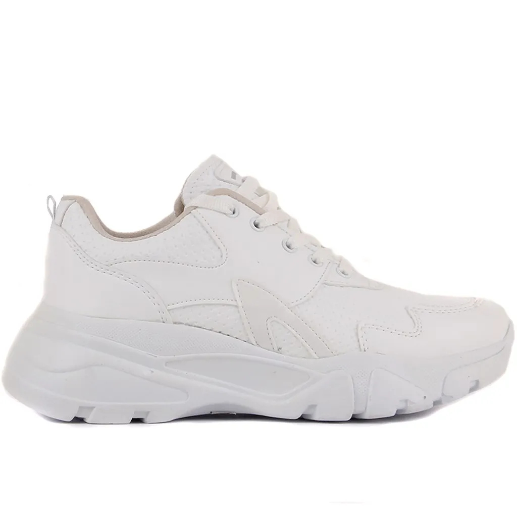 

Moxee-White Color Women Casual Shoes