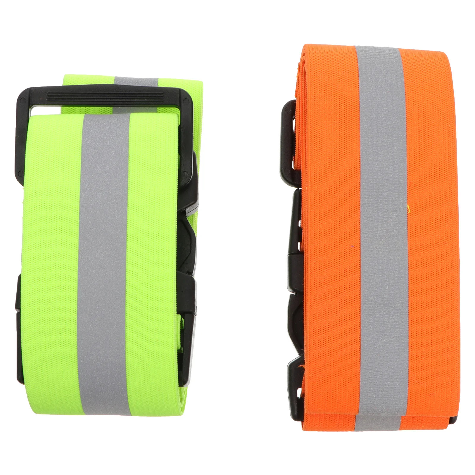 

2pcs Reflective Band Creative Portable Practical Useful Reflective Waist Band Riding Reflective Band