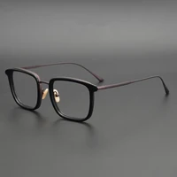 japanese brand handmade eyeglasses ultralight pure titanium glasses frame business box mens myopia lens goggles frames eyewear