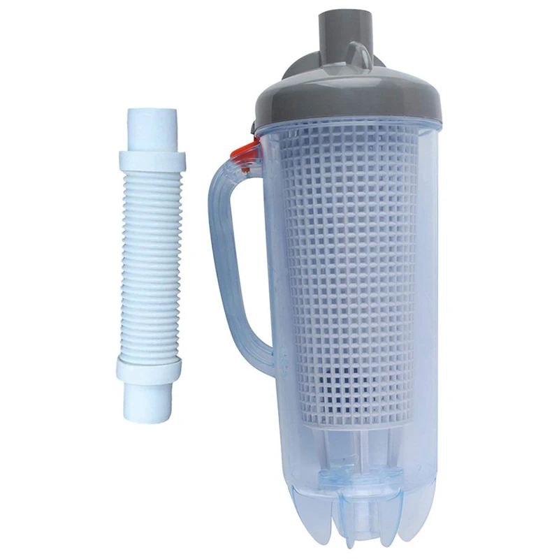 

Suction Pot Mesh Clear Swimming Pool Leaf Filter Net Vacuum Cleaner Cleaning Machine Detachable Basket Aquarium