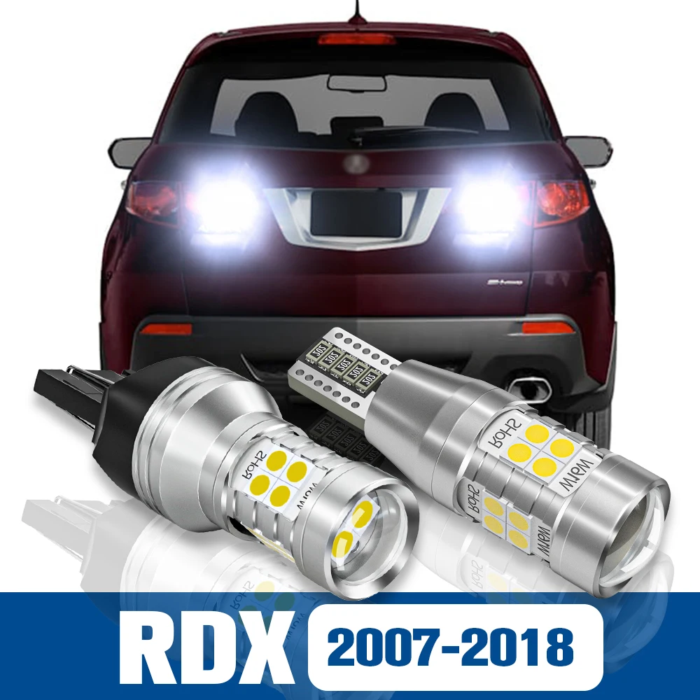 

2pcs LED Reverse Light Back up Lamp Accessories Canbus For Acura RDX 2007 2008 2009 2010 2011 2012 2013 2014 2015 2016 2017 2018