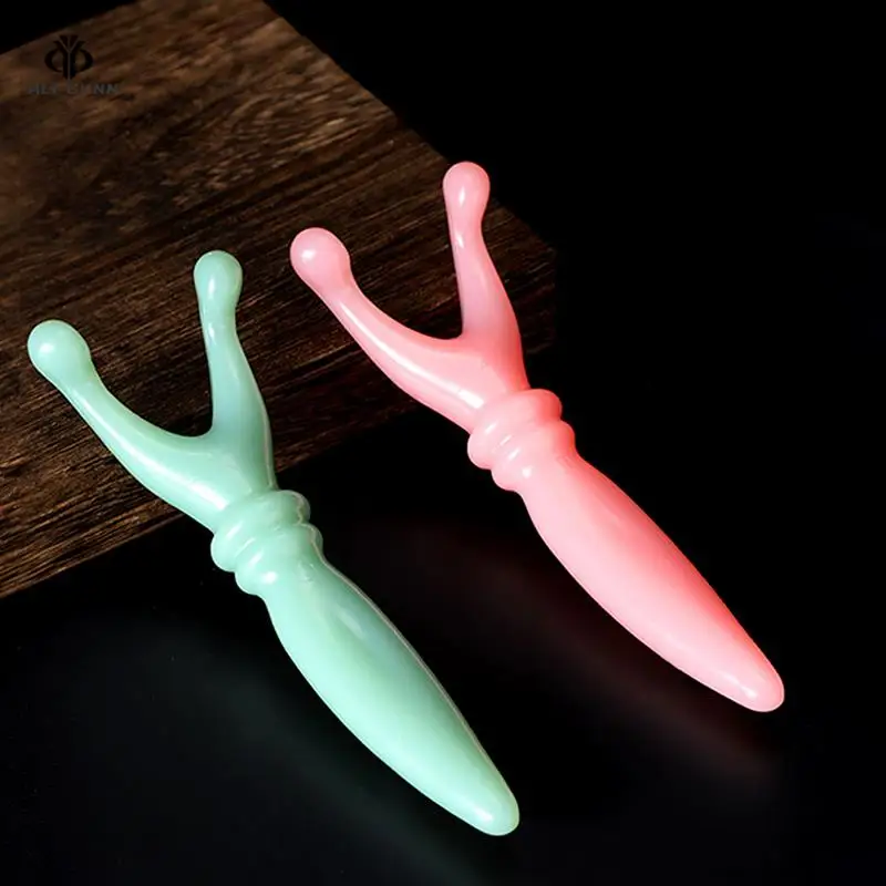

1Pcs Plastic Nose Massager Promote Blood Circulation For Trigger Point Therapy Pedicure Gua Sha Board Nose Lifting Tool