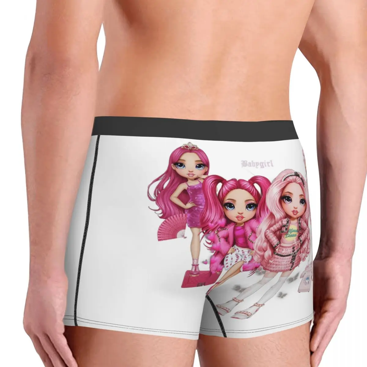 Пользовательские Радужные Высокие PH Розовые Девушки Нижнее Белье Мужчины