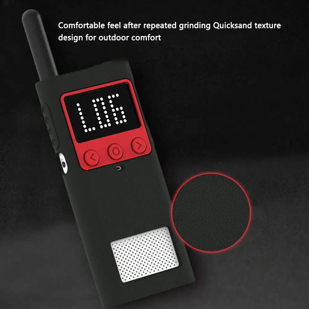

Walkie-talkie Cover Silicone Protective Protective Case Compatible For Xiaomi Case Compatible For Mijia Walkie-talkie 1S Shell