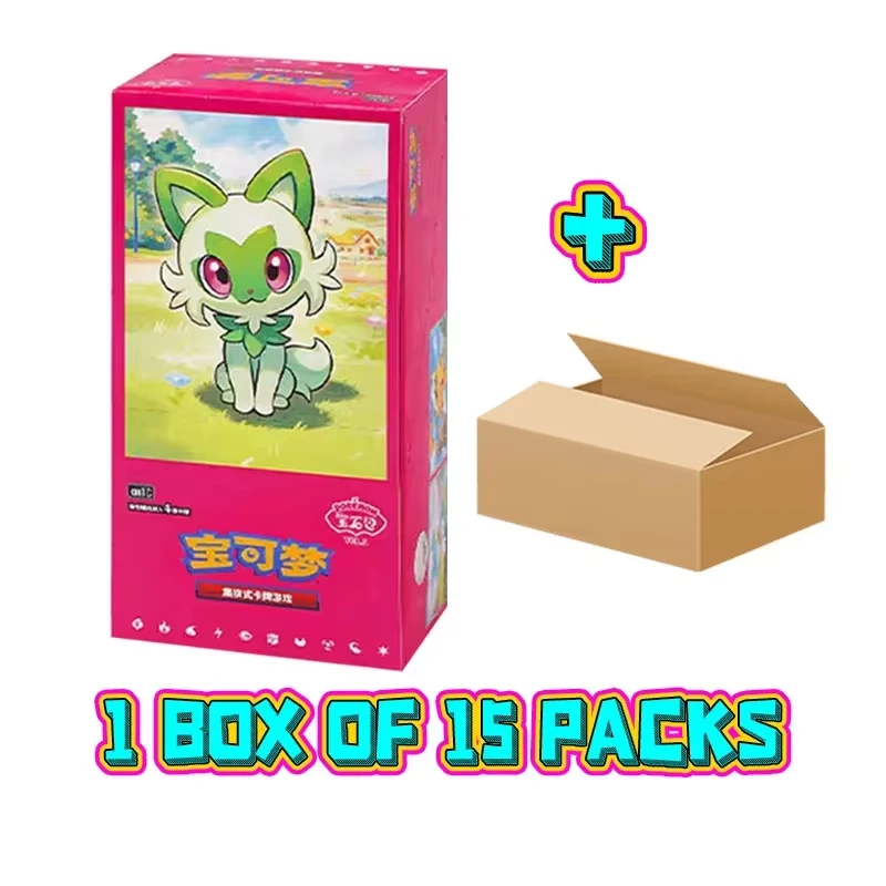 Фото В наличии: Оригинальный набор GEM Pack Vol.1&2, карты Покемон (PTCG) на китайском языке, серия Scarlet and Violet, в коробке (без карт Cbb1C), подарок-сюрприз №3