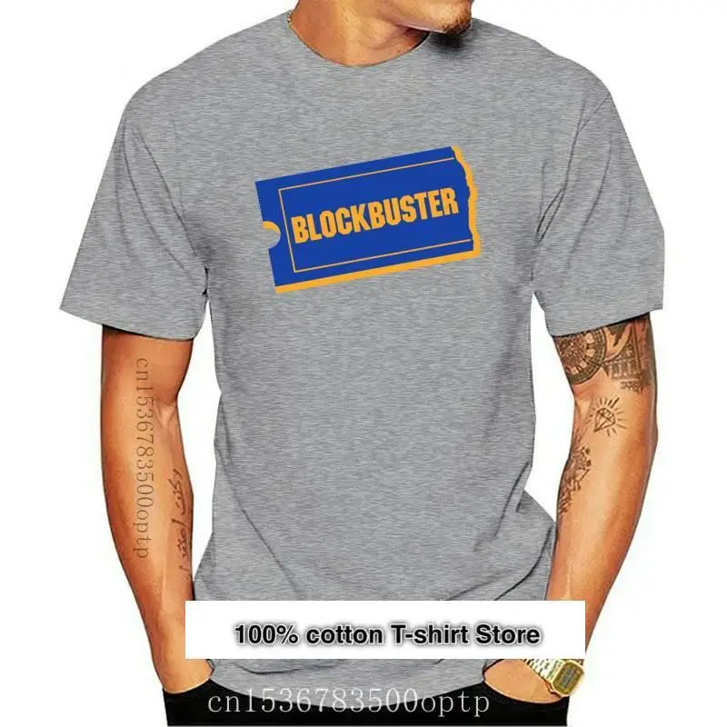 

Блокбастер 2-camiseta negra для мужчин, S, 3Xl, nueva