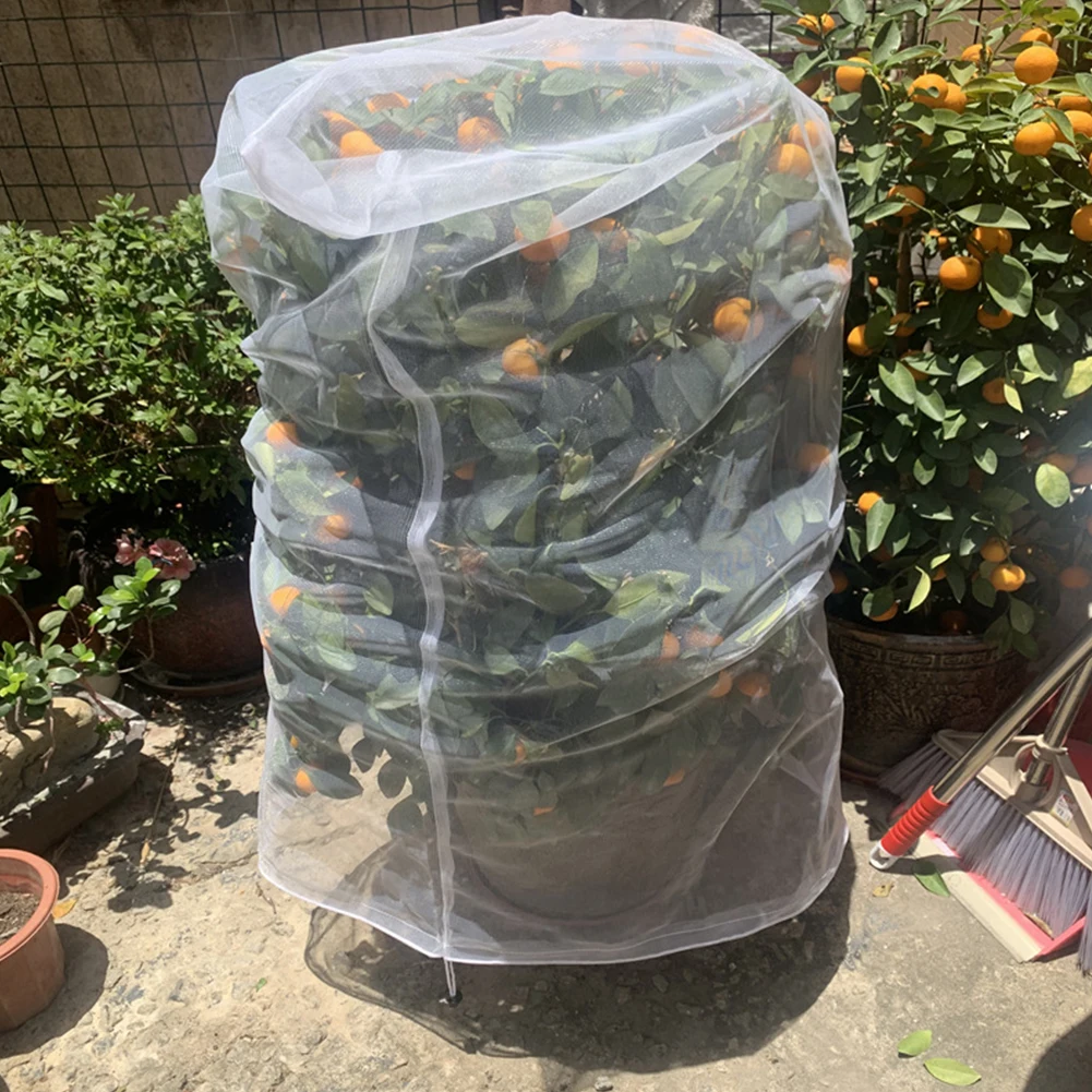 

2x Garden Plant Tree Fruit Cover Bug Net Barrier Bag Vegetable Protection Cover Fruit Fly Net Insect Crop Protection Cover Bags