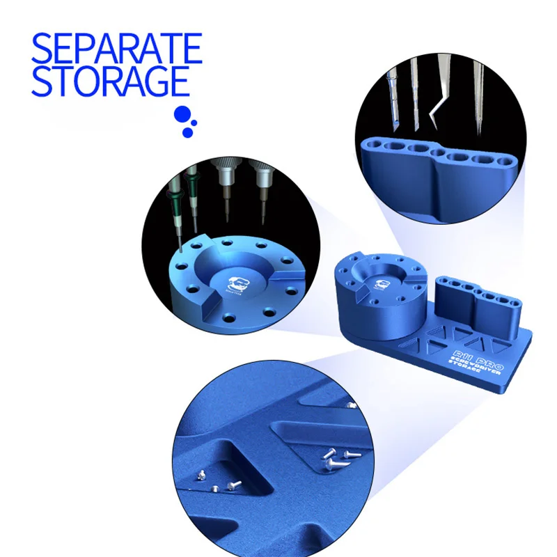 Вращающийся на 360 градусов контейнер для хранения MECHANIC R11 Pro ремонта мобильных