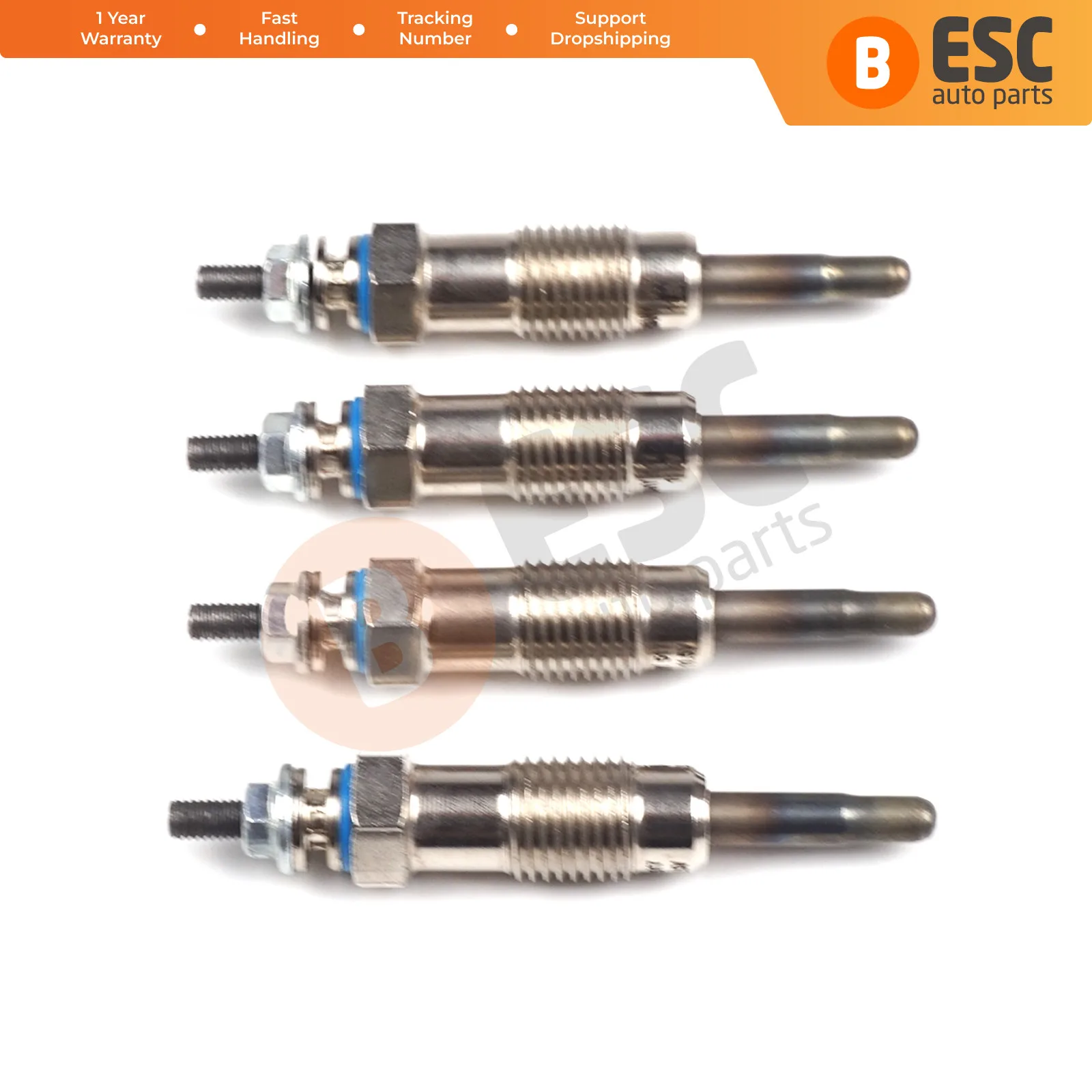 Egp22-1 4 Pcs Heater Glow Plugs Gx66, 7088988, Gv666, 0100221146 For Ford Fiat Renault Opel Ship From Turkey