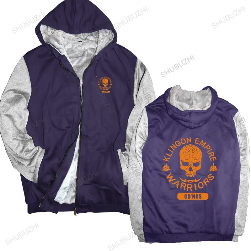 

brand winter hoodie warm coat Klingon Empire Warrioes QoNos Top coats brand winter jacket for boys
