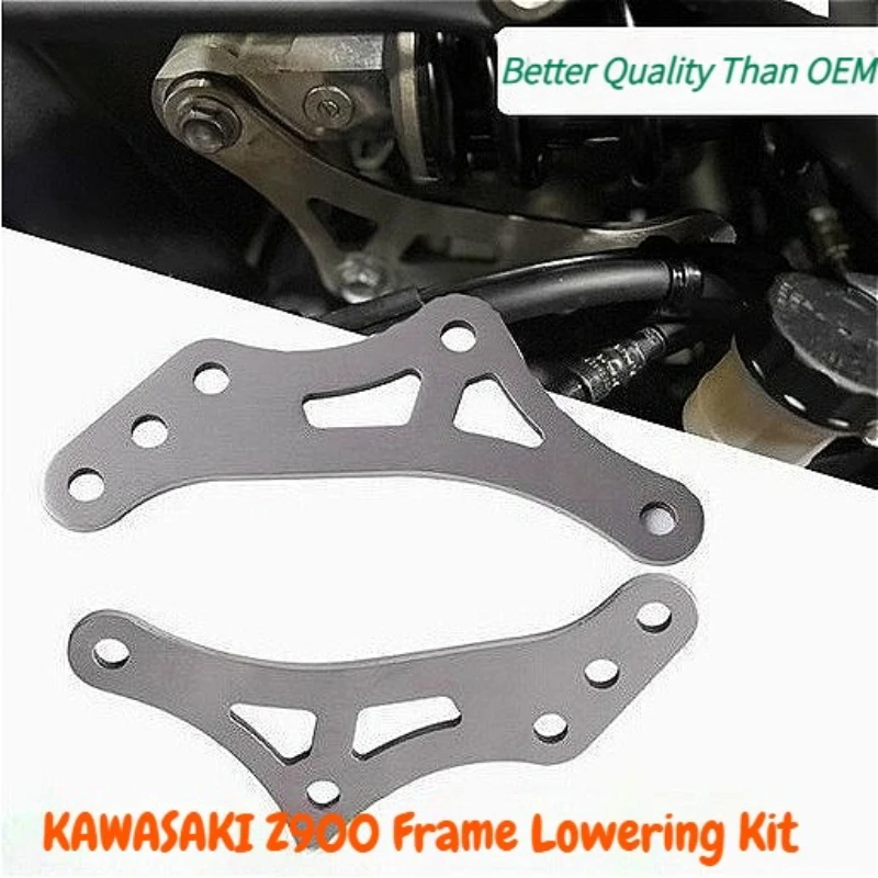 Фото Для KAWASAKI Z900 Z900RS ZR900 Z900 Z400 Z750 Z300 Z250 Комплект задних амортизирующих тяг для понижения подвески DCT №3