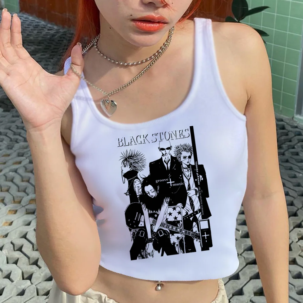 Женский укороченный топ в стиле хиппи аниме 2000s