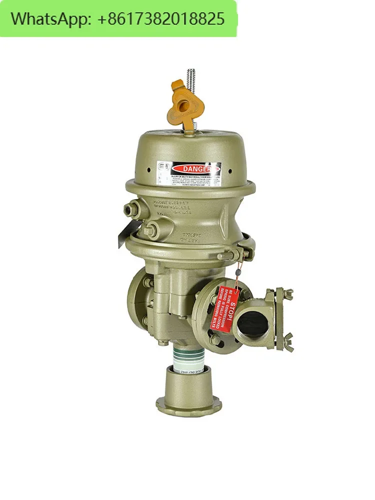 Пневматический клапан управления песком для пескоструйного бака