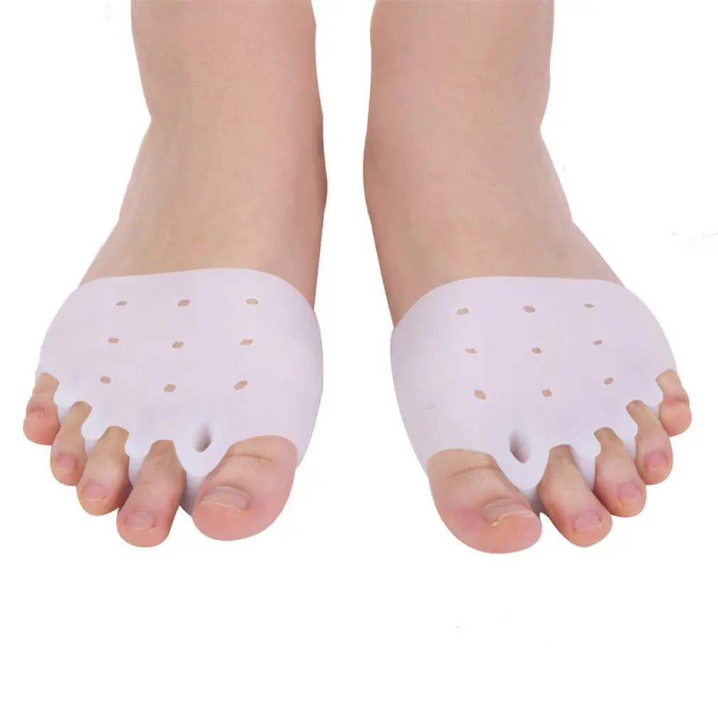 Toe Sleeve Hallux Valgus Correction Device Five-hole Honeycomb Foot Pad Large Foot Bone Overlapping Shock Absorber Sleeve