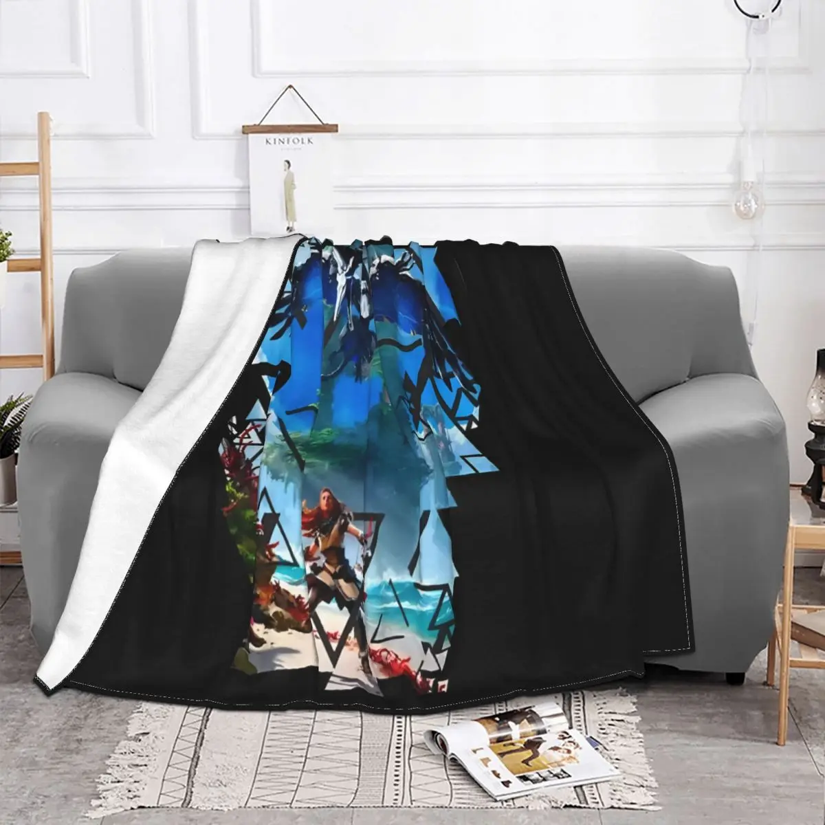 Плюшевое одеяло Horizon Today West для спальни пледы и одеяла