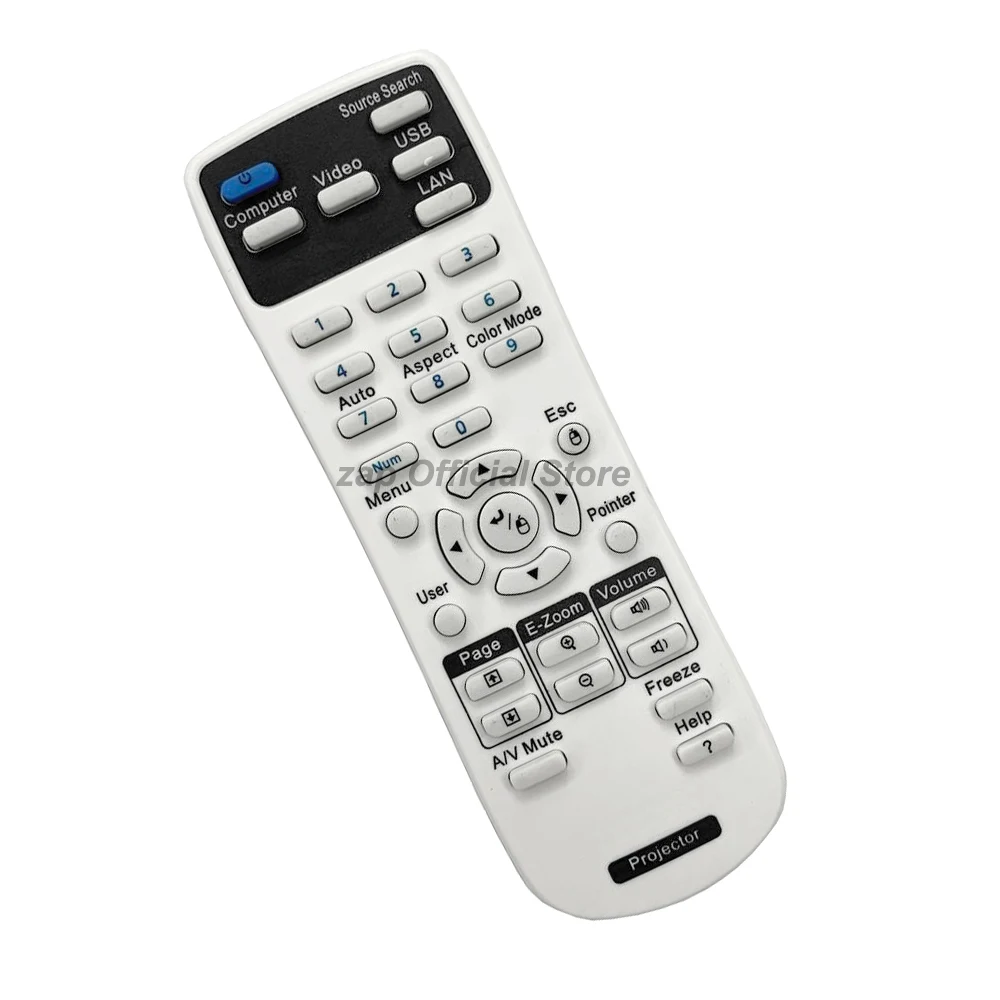 

New Remote Control For Epson 159917600 Projector Pro EX6210 EX3220 EX5220 EX5230 EX6220 EX7220 725HD 730HD PowerLite 995W 99WH