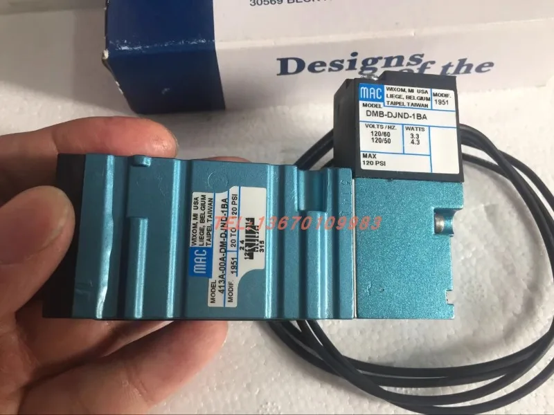 Электромагнитный клапан 413A-00A-DM-DJND-1BA OOA-DM-DJBJ-1KJ DDAA DDFA