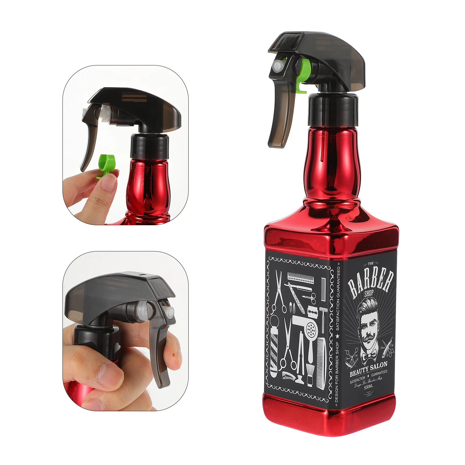 

Misting Spray Bottles Hair Empty Stylist Salon Dedicated Reusable Large Capacity