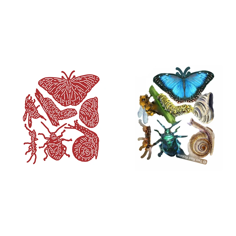 

Little Critters Die Set Dies Scrapbooking Metal Cutting Dies Craft Embossing Make Paper Greeting Card Making Template Diy