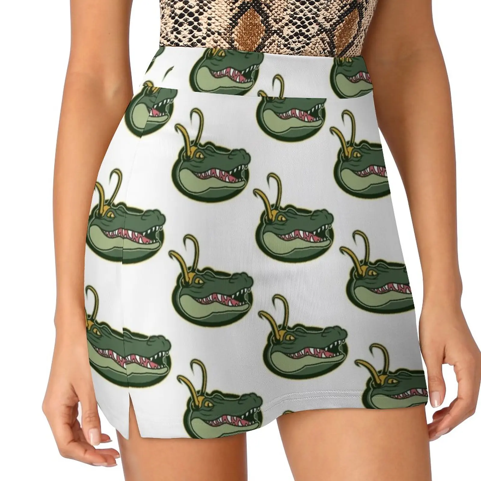 Озорные юбки женская мода 2022 брючная юбка мини-юбки офисная короткая из кожи