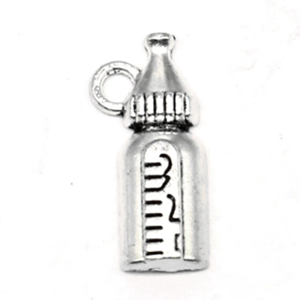 

Bottle Charm For Making Jewelry Diy Finding 150pcs 8x17mm