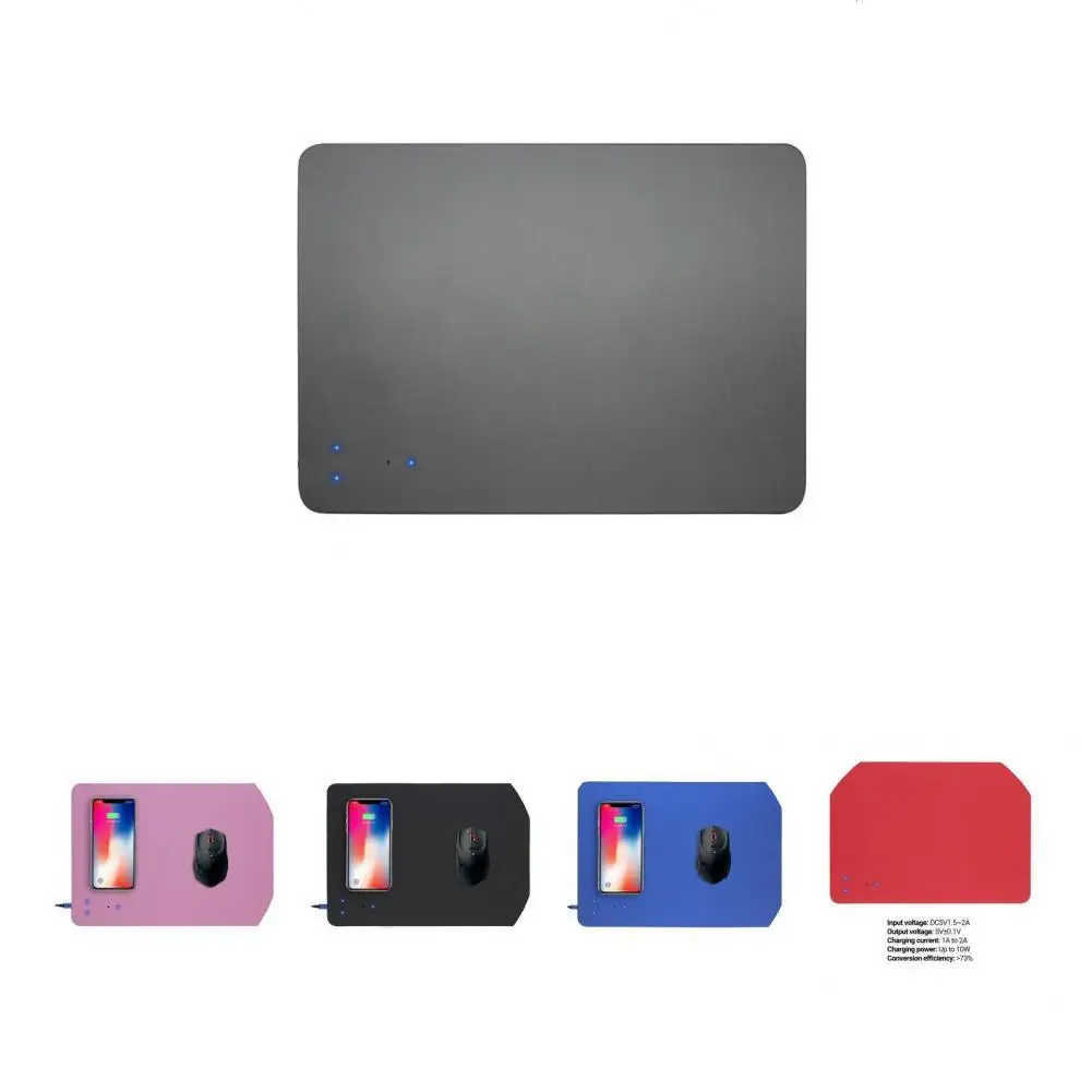 

Wireless Charging Mouse Mat Fine Workmanship Wireless Charger Mouse Pad QI Portable Smart Wireless Charging Mouse Mat