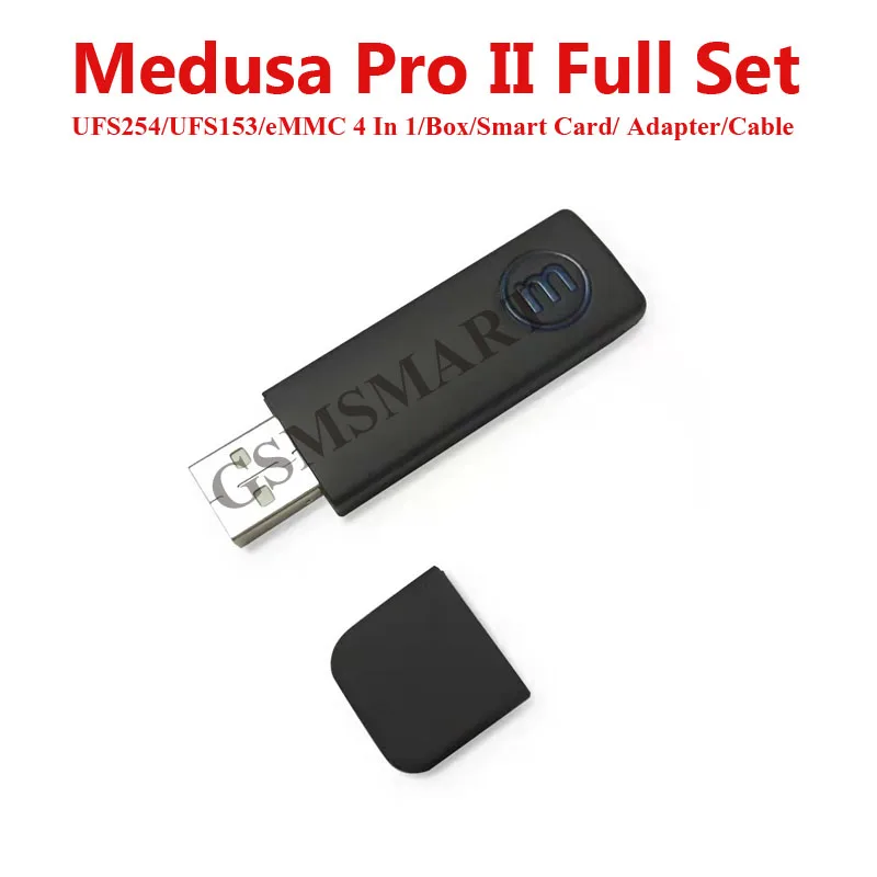 Полный комплект Medusa Pro II 2025 г. / коробка 2 с адаптером гнезда eMMC + UFS BGA 254 153