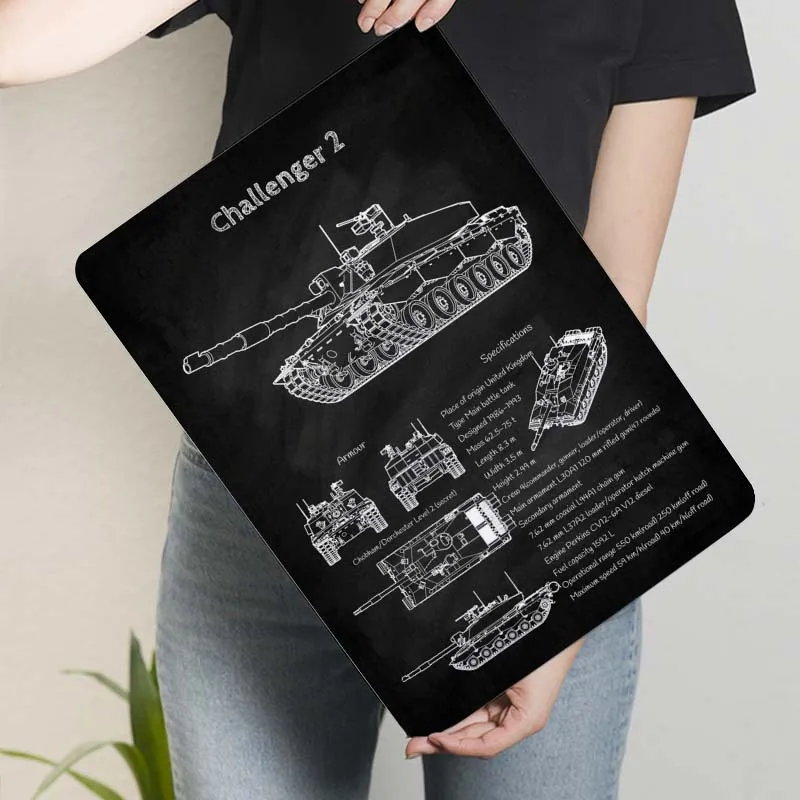 Металлический плакат Challenger 2 FV4034