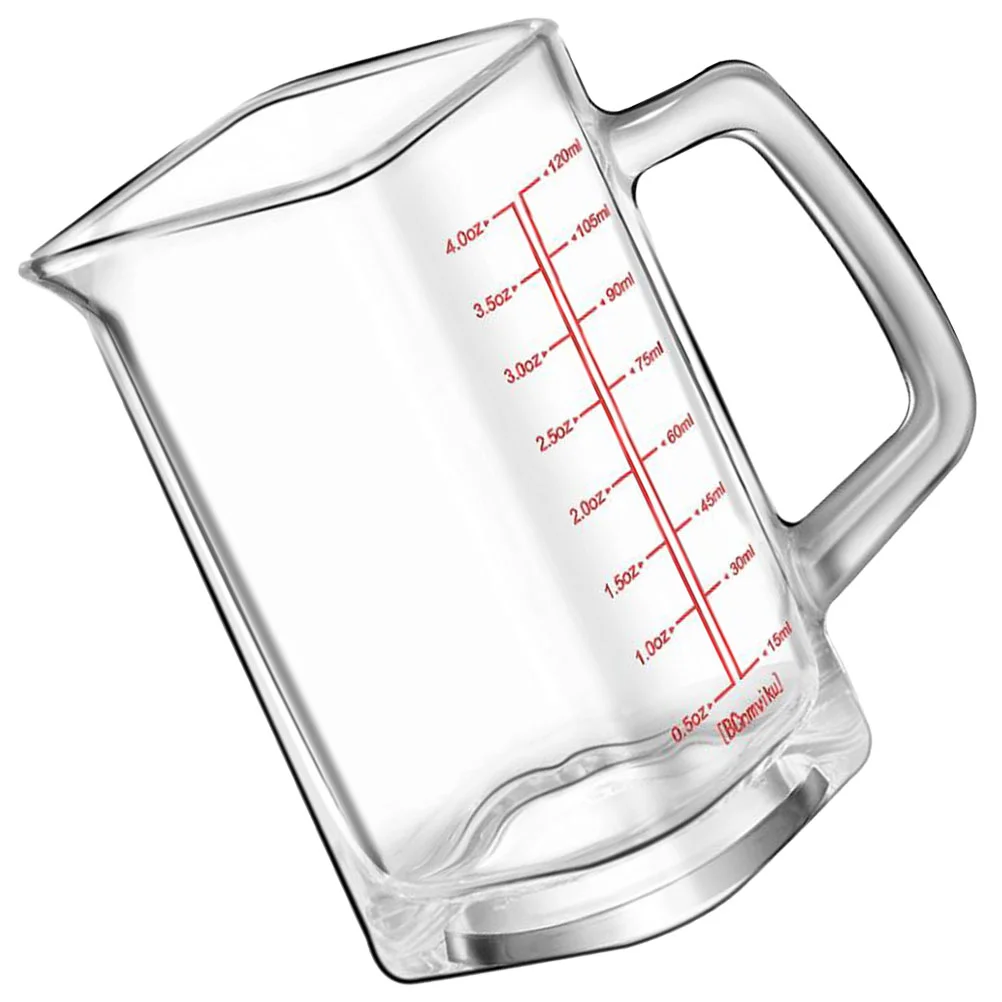 

Measuring Cup Handheld Milk Coffee Cup Coffee Milk Espresso Glass for Water