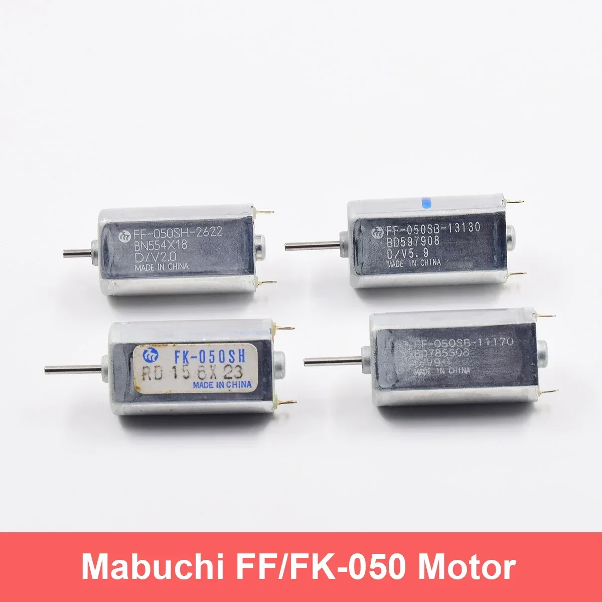 

Mabuchi FF-050SB-11170/13130/2622 FK-050SH-07350 Micro 050 электродвигатель постоянного тока 1,5 в 2 в 5 в 6 в 7 в 9 в 12 В для автомобильного аудио