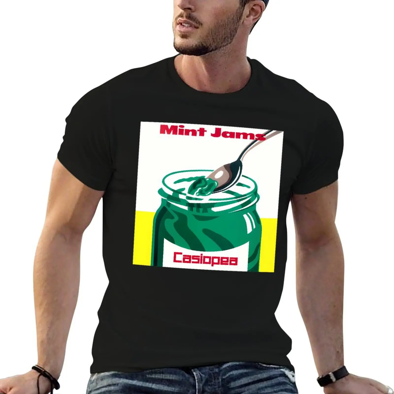 Фото Футболка Casiopea - Mint Jams (1982) - удобная рабочая футболка для мужчин №1