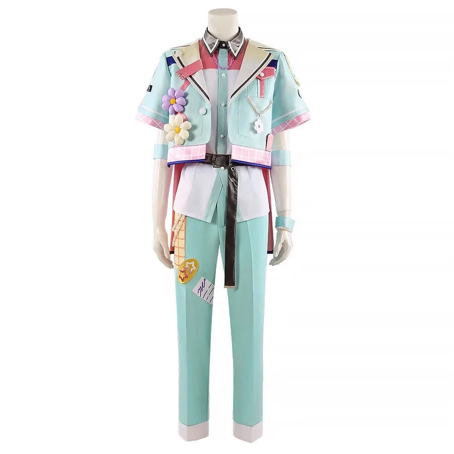 COS-KiKi Ensemble Stars Happy Charm Akehoshi Subaru/Harukawa Sora/Sazanami Jun игровой костюм униформа косплей
