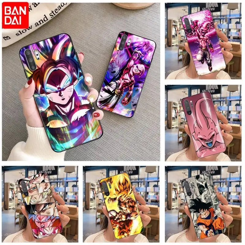 

Dragon Ball Goku Majin Buu Phone Case For Samsung Galaxy Note20 ultra 7 8 9 10 Plus lite Samsung M21 M31S M30S M51