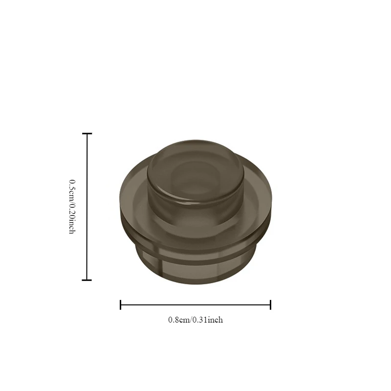 Aquaryta 300/5001000 шт. 1x1 прозрачные круглые строительные блоки аксессуары частицы