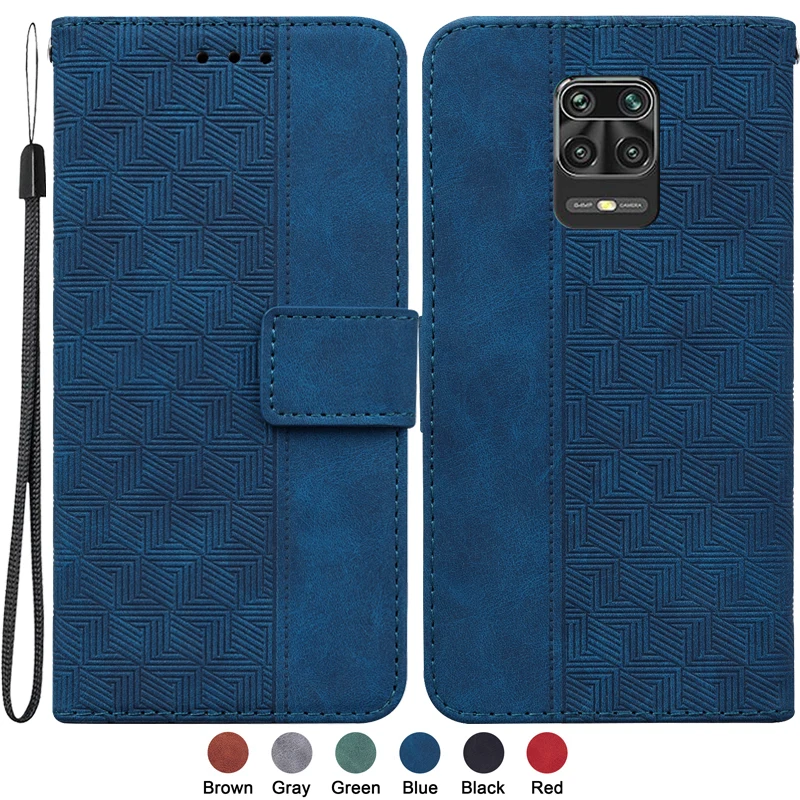 

For Xiaomi Redmi Note 9s Xiaomi Redmi Note 9 Pro Xiaomi Redmi Note 9 Pro Max Case Plain Fashion Magnetic Geometric Wallet Cover