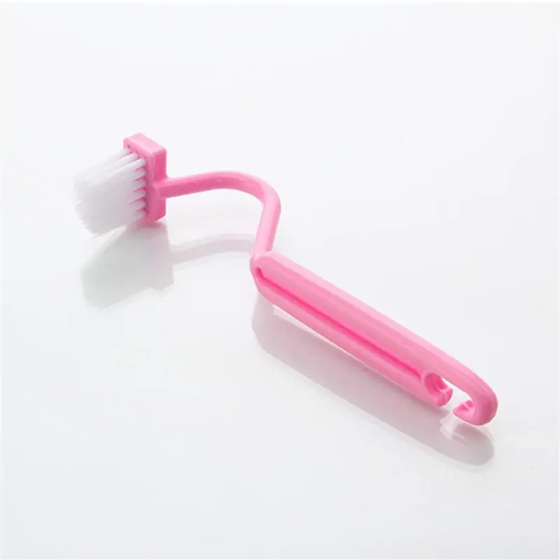 

Dead Angle Cleaning Toilet Bending Brush Thickening Hangable Cleaning Brush S-shaped Soft Hair Brush Cleaning Tool V-shaped 20cm