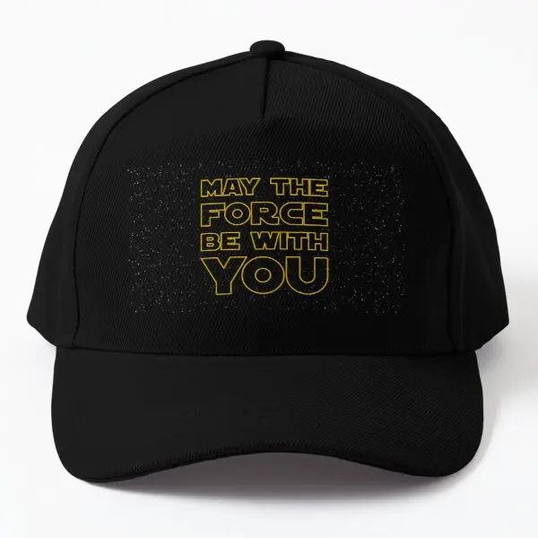 

May The Force Be With You Baseball Cap Hat Printed Boys Mens Casual Sun Casquette Hip Hop Bonnet Summer Czapka Outdoor