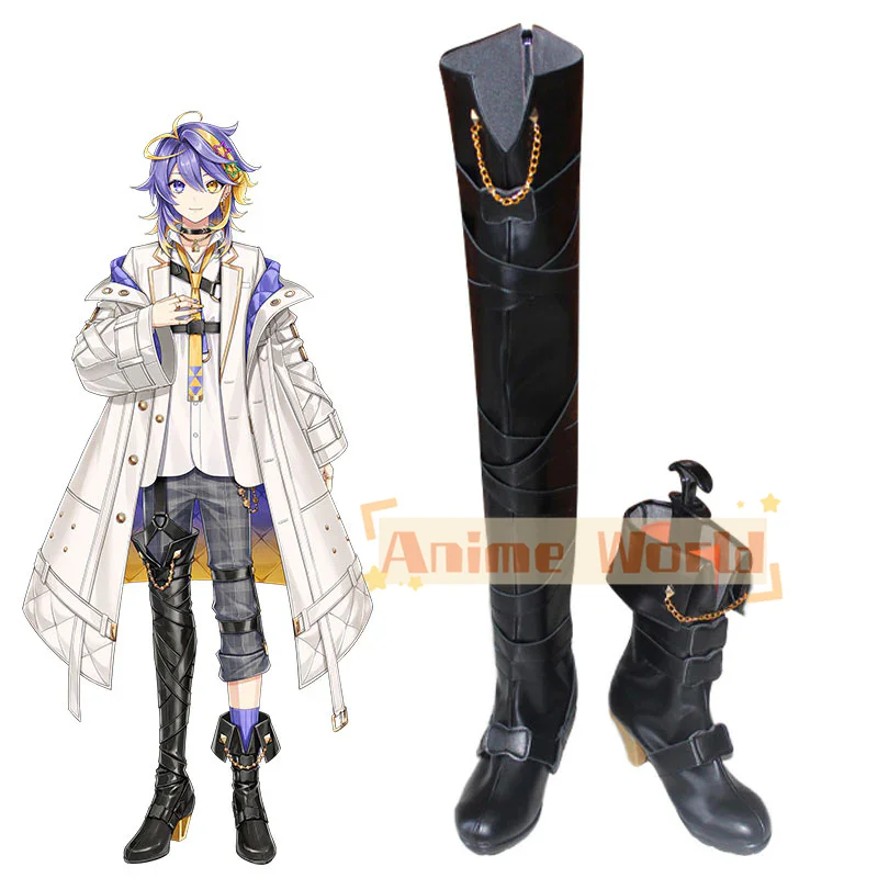 Виртуальный YouTuber Nijisanji ILUNA Aster Arcadia обувь для косплея ботинки Хэллоуин