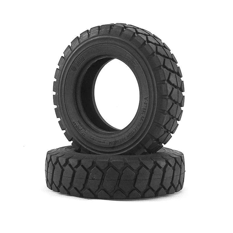 

LESU 1 Pair Tires for 1/16 RC Mining Car Aoue R100E Remote Control DIY Tamiyay Trucks Wheels Car Accessories Th20529-Smt3