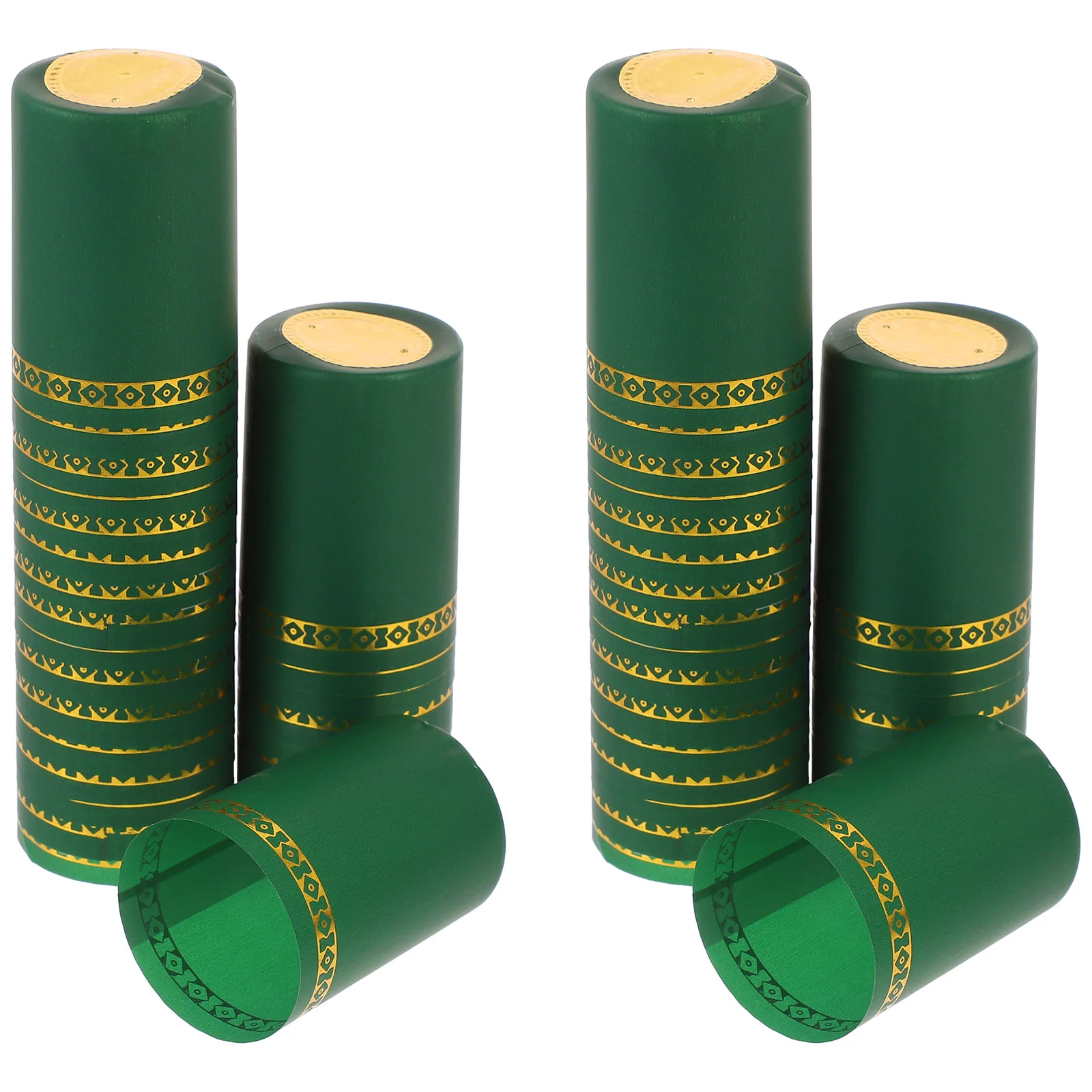 

100pcs Heat Shrink Covers Decorative Bottles Caps Wear-resistant Shrink Wraps