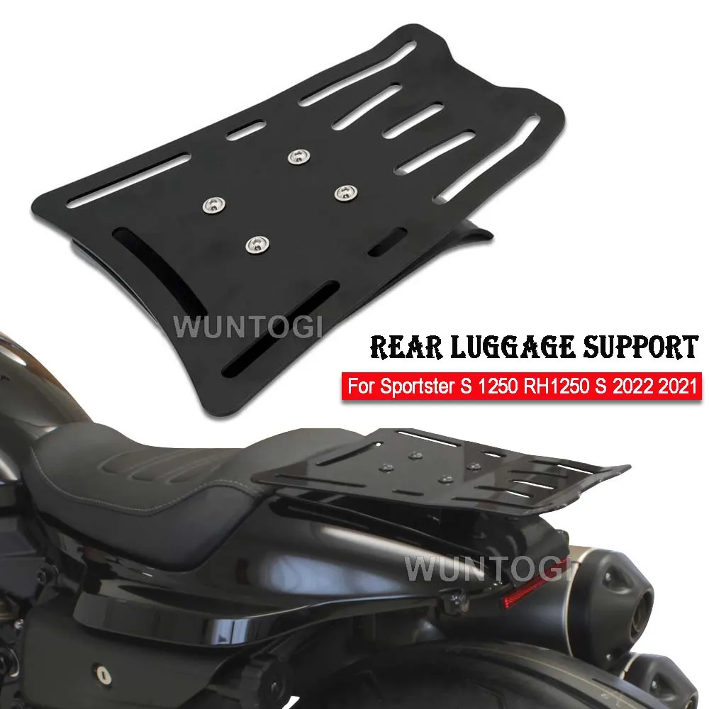 For Sportster S 1250 RH1250 S 2022 2021 New Motorcycle Accessories Luggage Rack RH1250S Rear Luggage Support Shelf