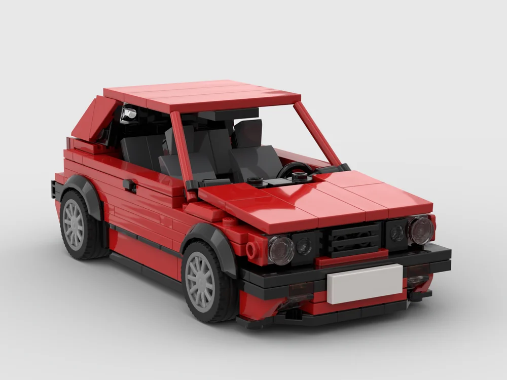 Фото Модель строительного блока City Speed Mk2 GTI 342, детали MOC, игрушка для мальчиков, взрослых, детей, рождественский подарок, креативный конструктор №2