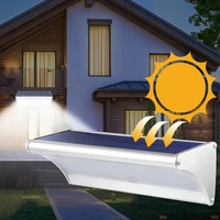 solar led light outdoor solar light wall lamp motion sensor spotlights for garden garage country house outdoor lighting